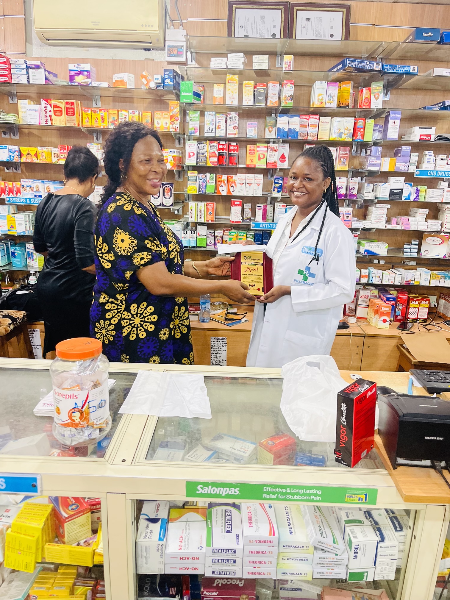 Award of Excellence presented by the Management of New Concept Pharmaceuticals