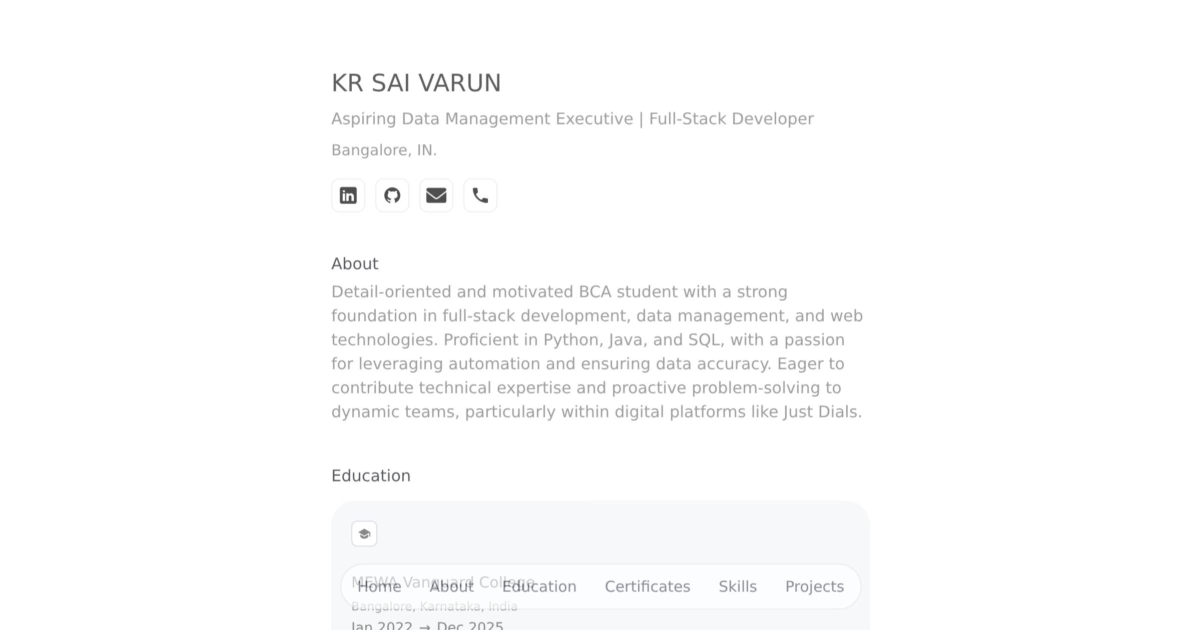 KR SAI VARUN