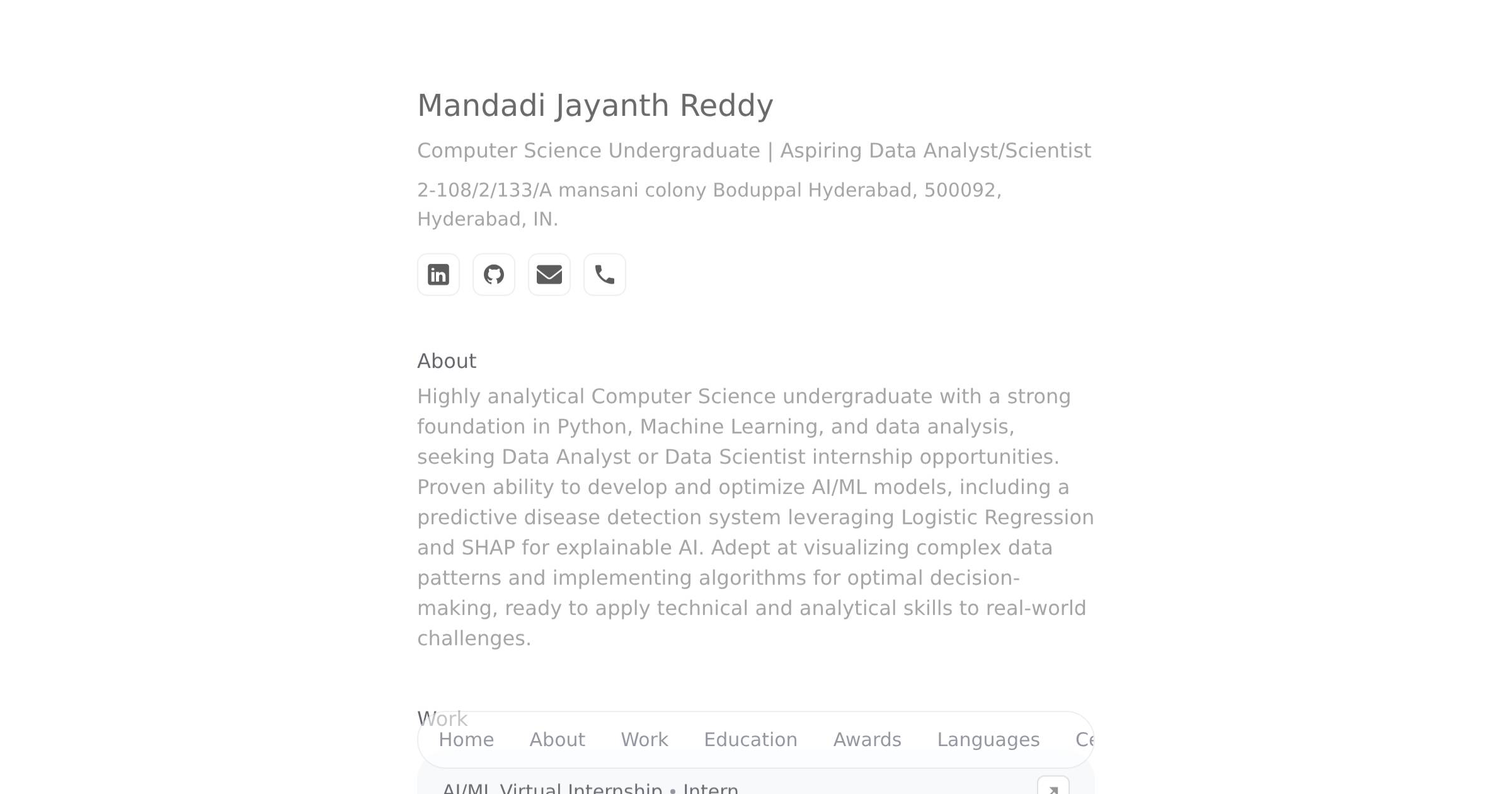 Mandadi Jayanth Reddy