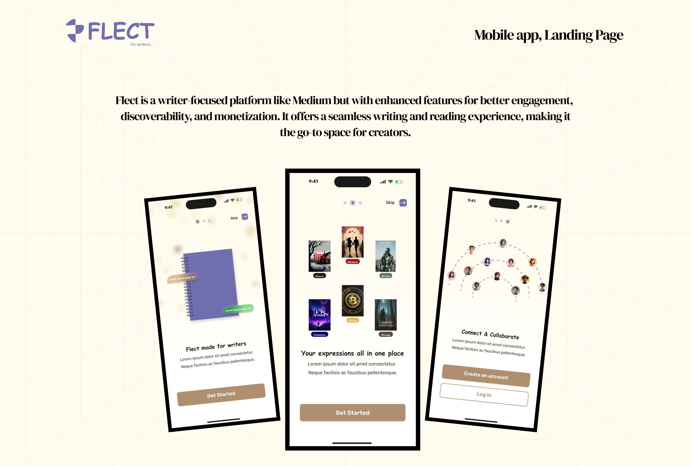 Flect- Writer's Platform