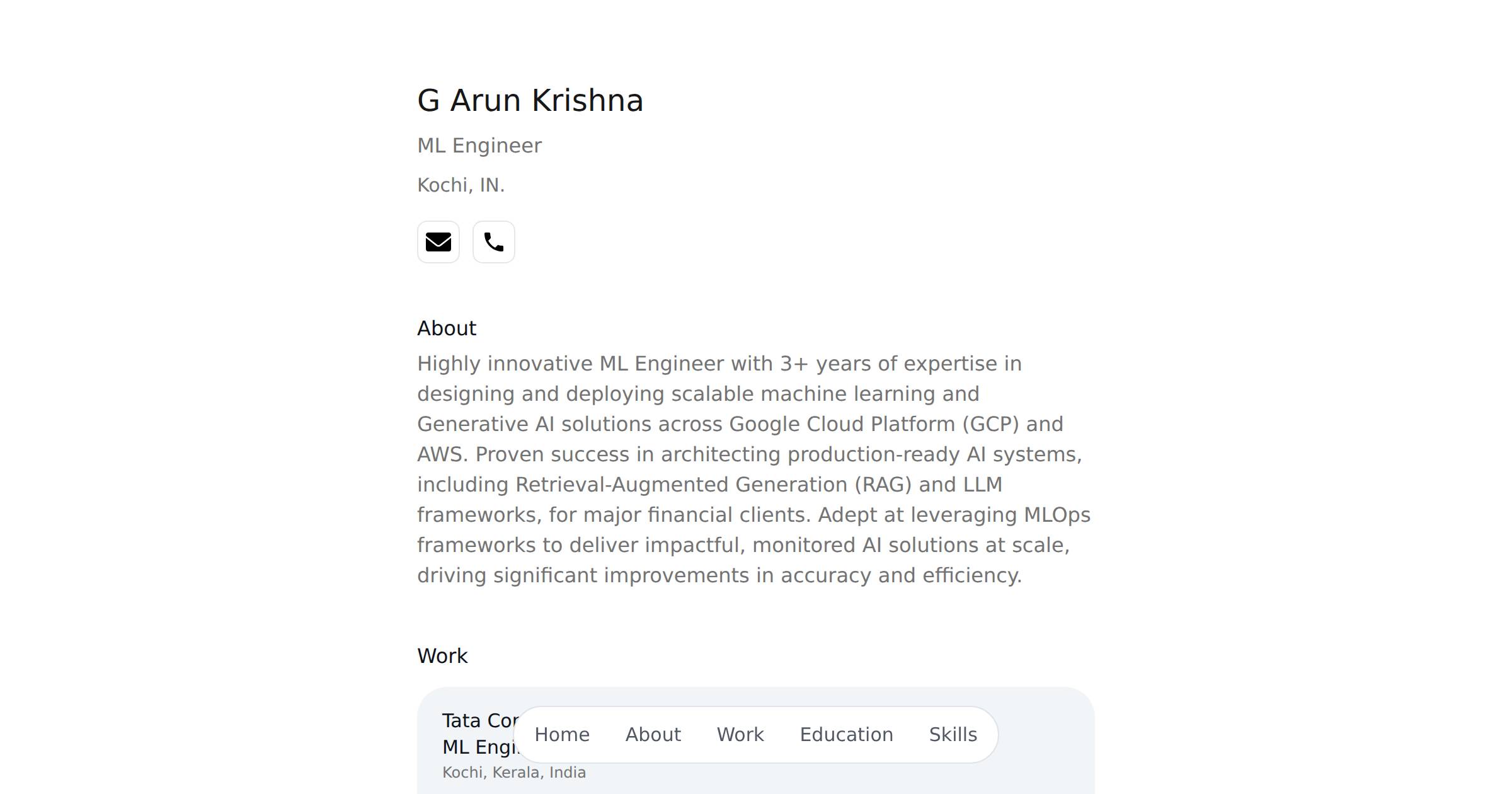 G Arun Krishna