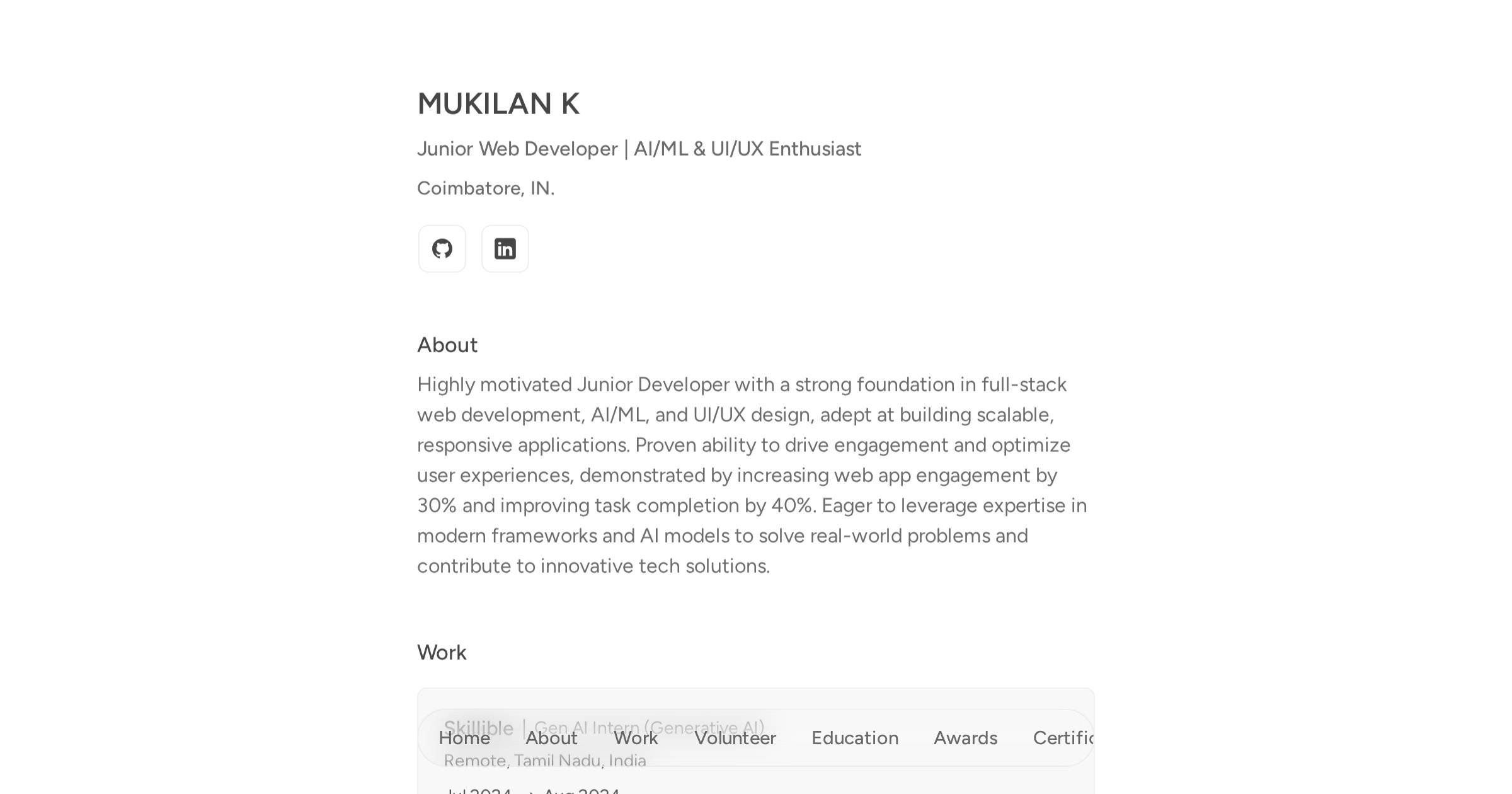 MUKILAN K
