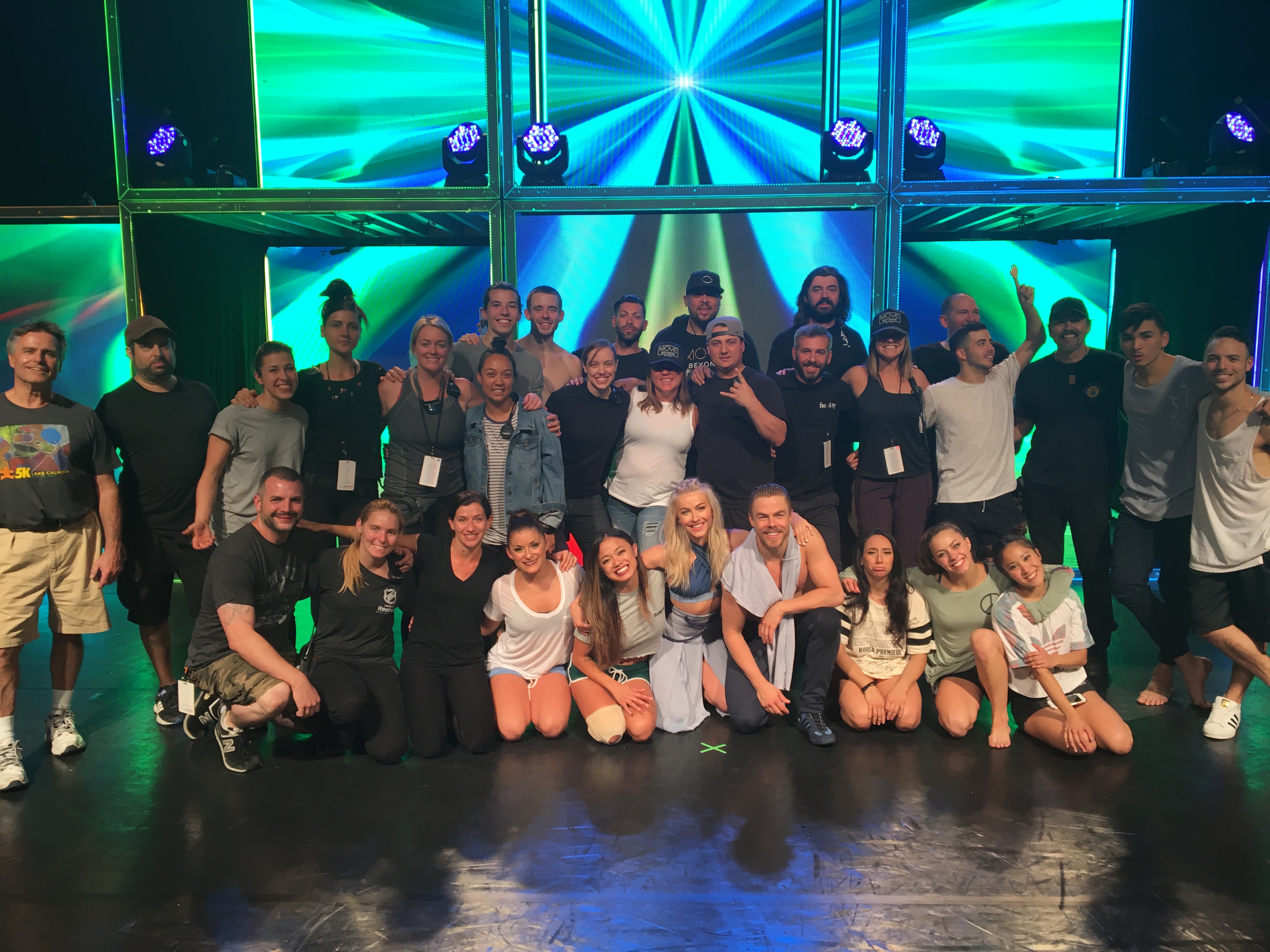 DWTS crew photo