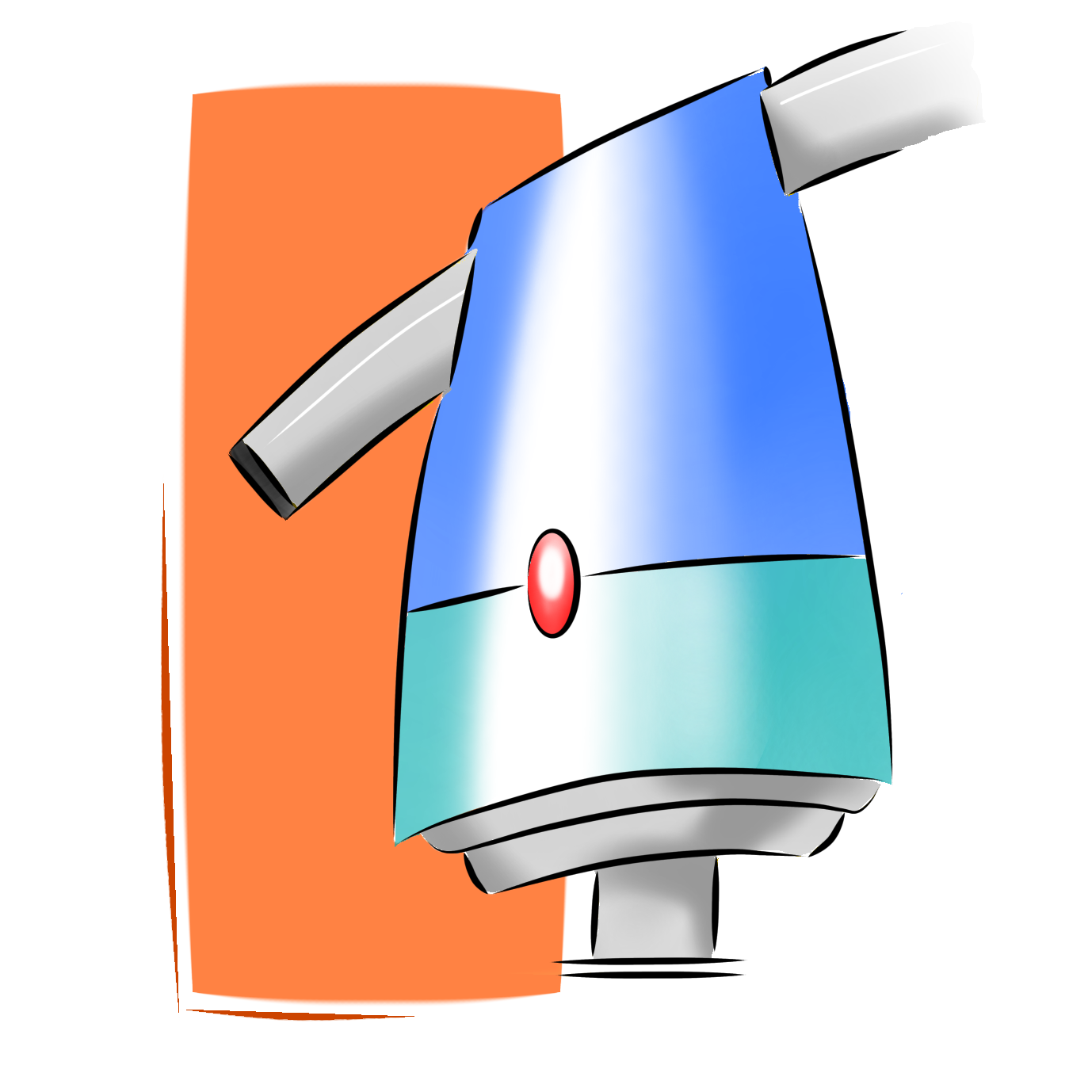Cartoonist Product Render
