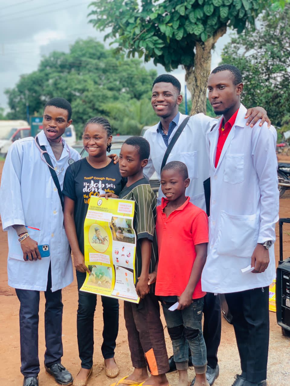 A village outreach in Benin City, Edo State