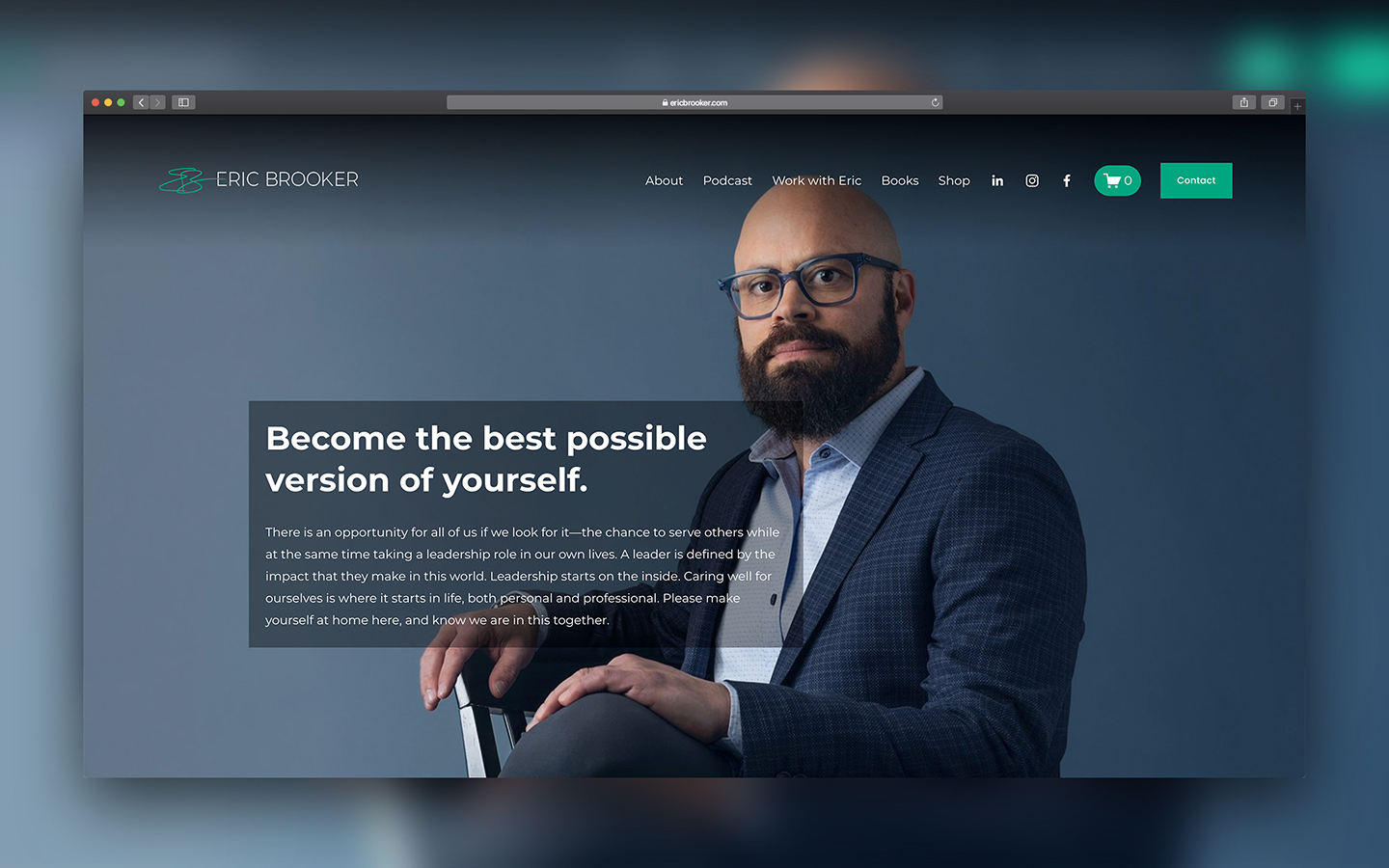 Author, Speaker, and Coach at Eric Brooker.com