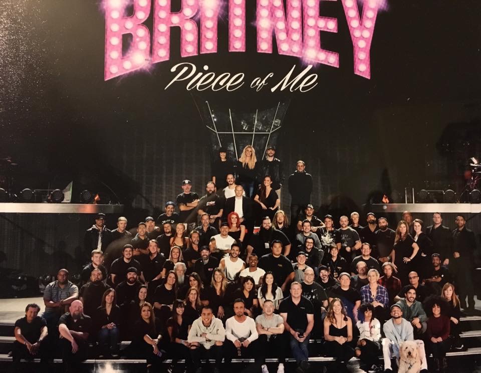 Piece of Me crew photo