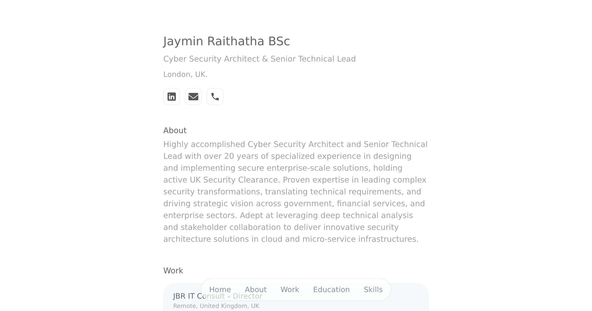 Jaymin Raithatha BSc