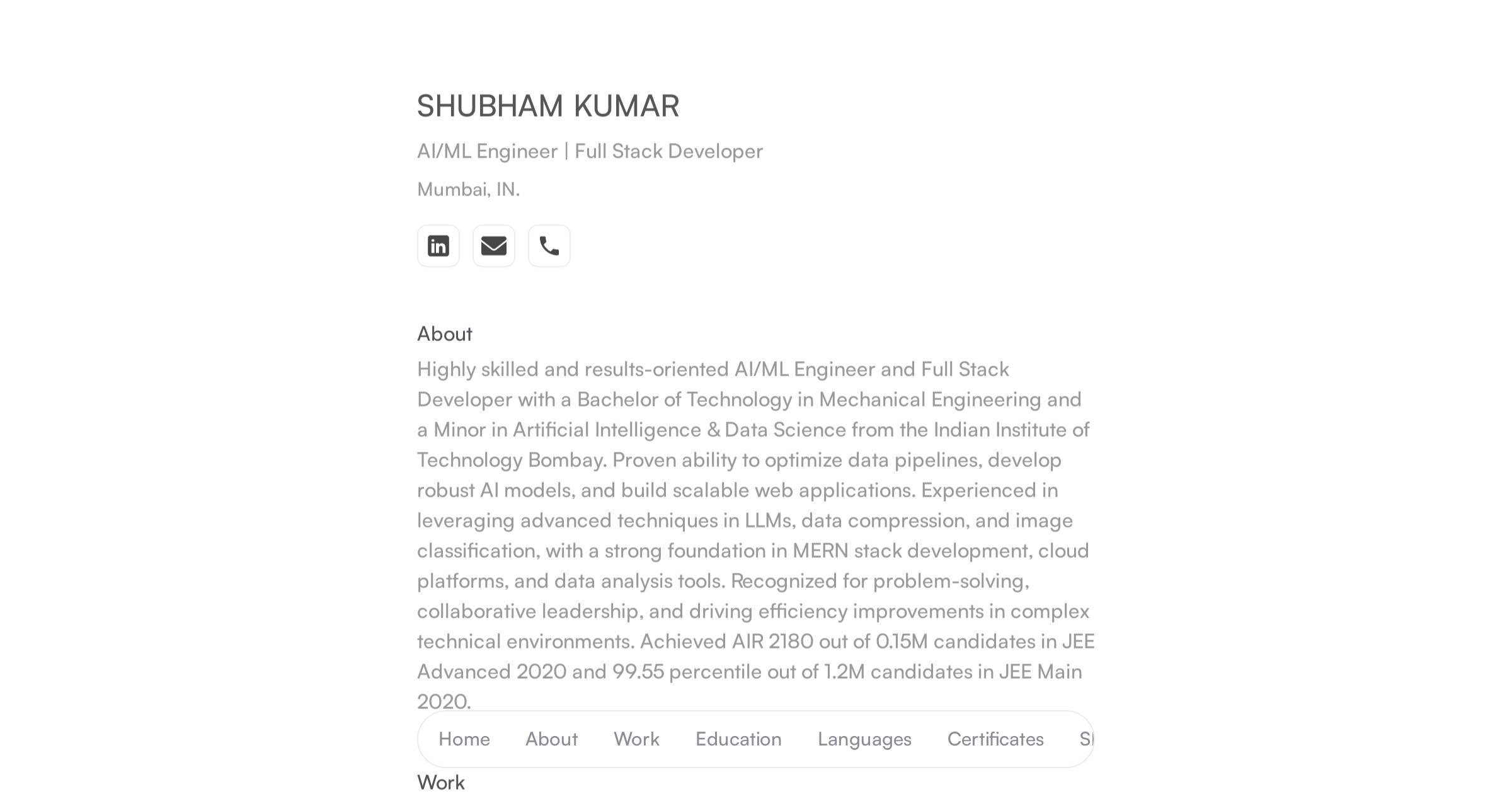 SHUBHAM KUMAR