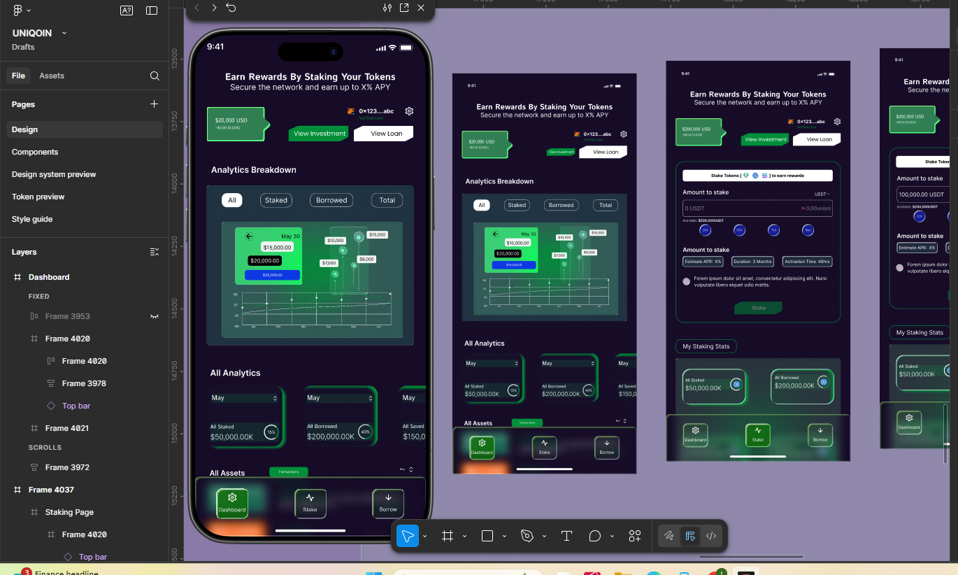 Fintech Decentarlized App