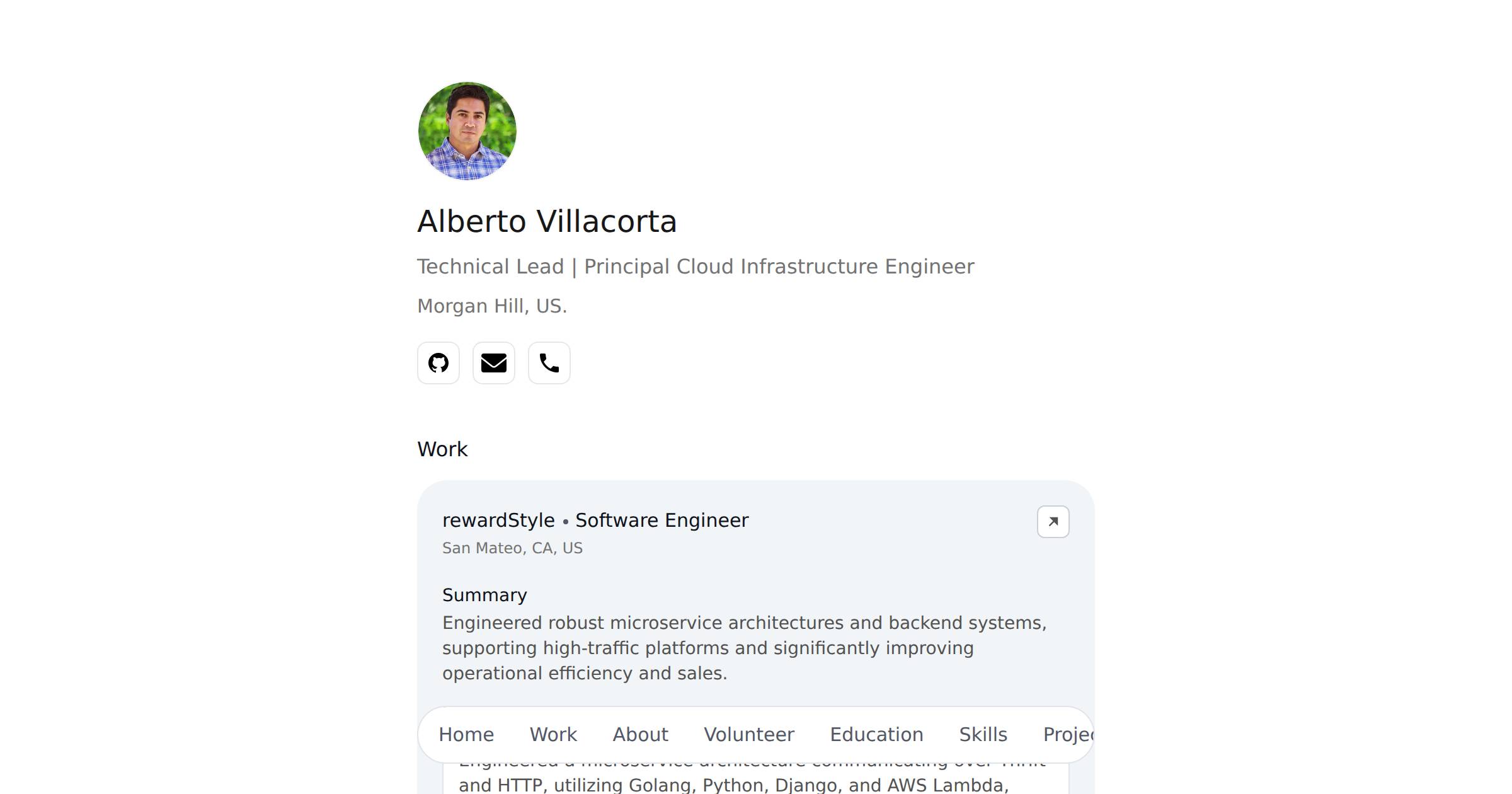 Preview image published by albertovillacorta.cv