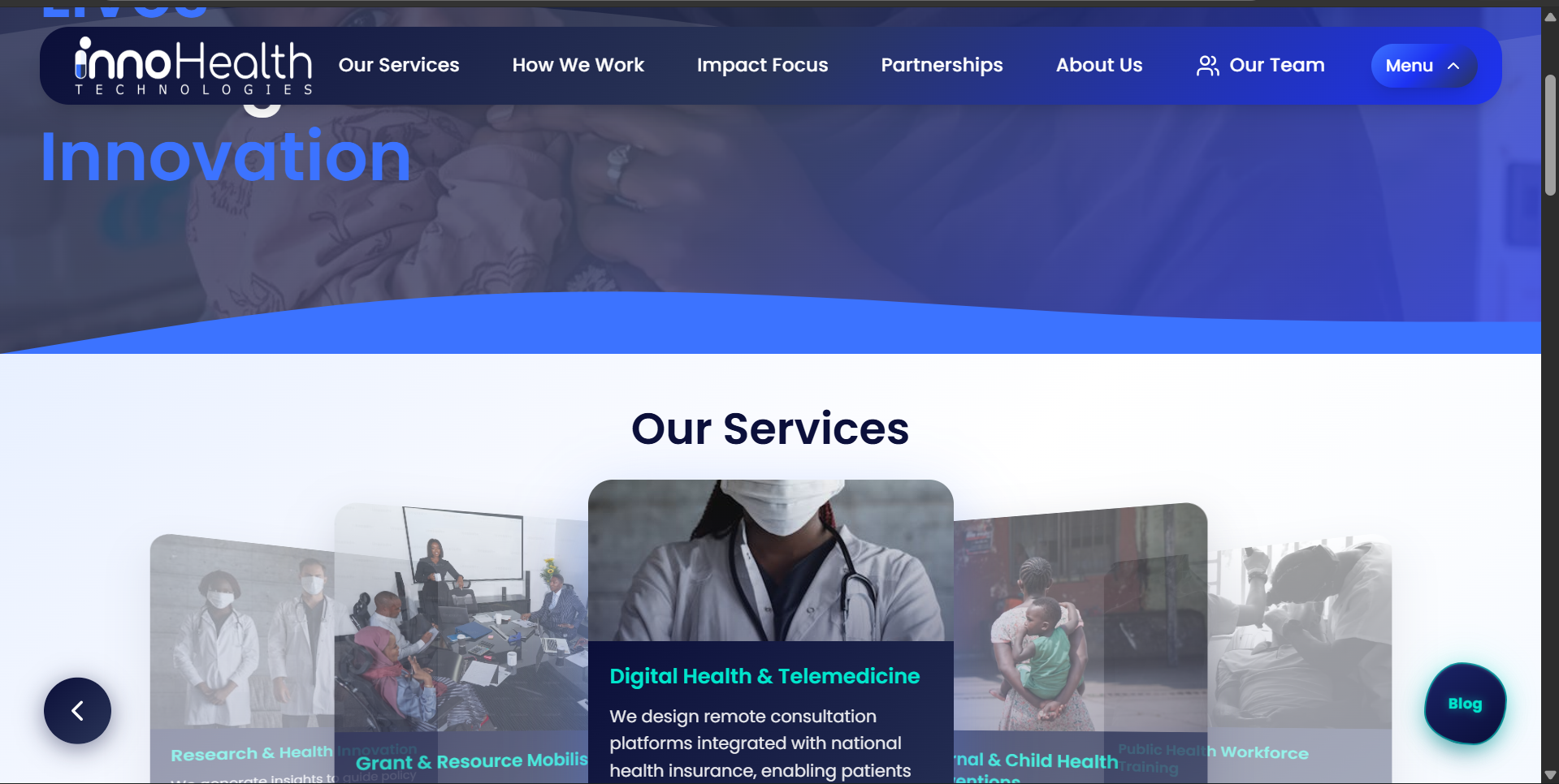 InnoHealth Technologies Website