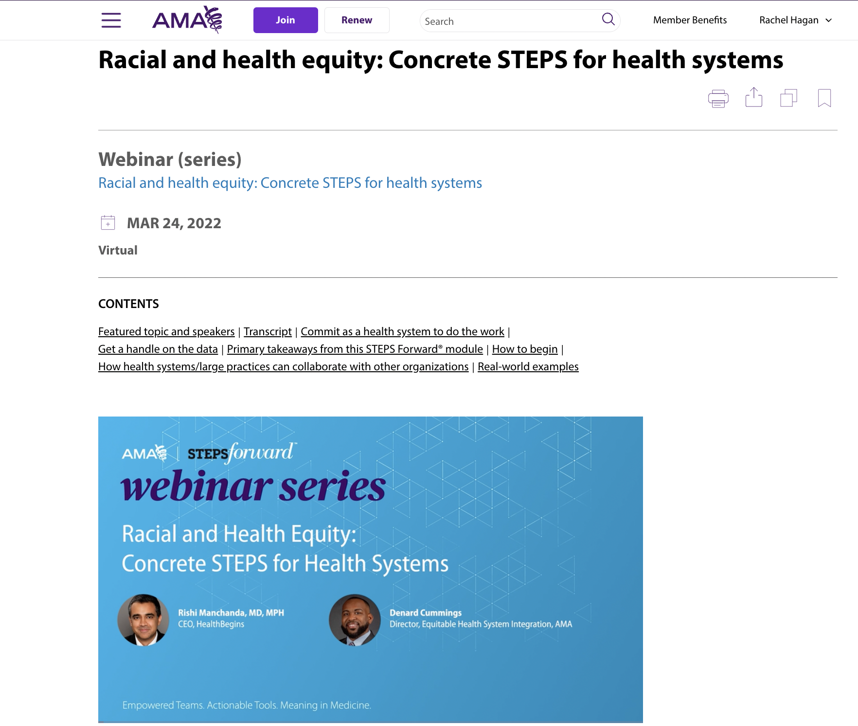 Design & Technical Assistance - Webinars