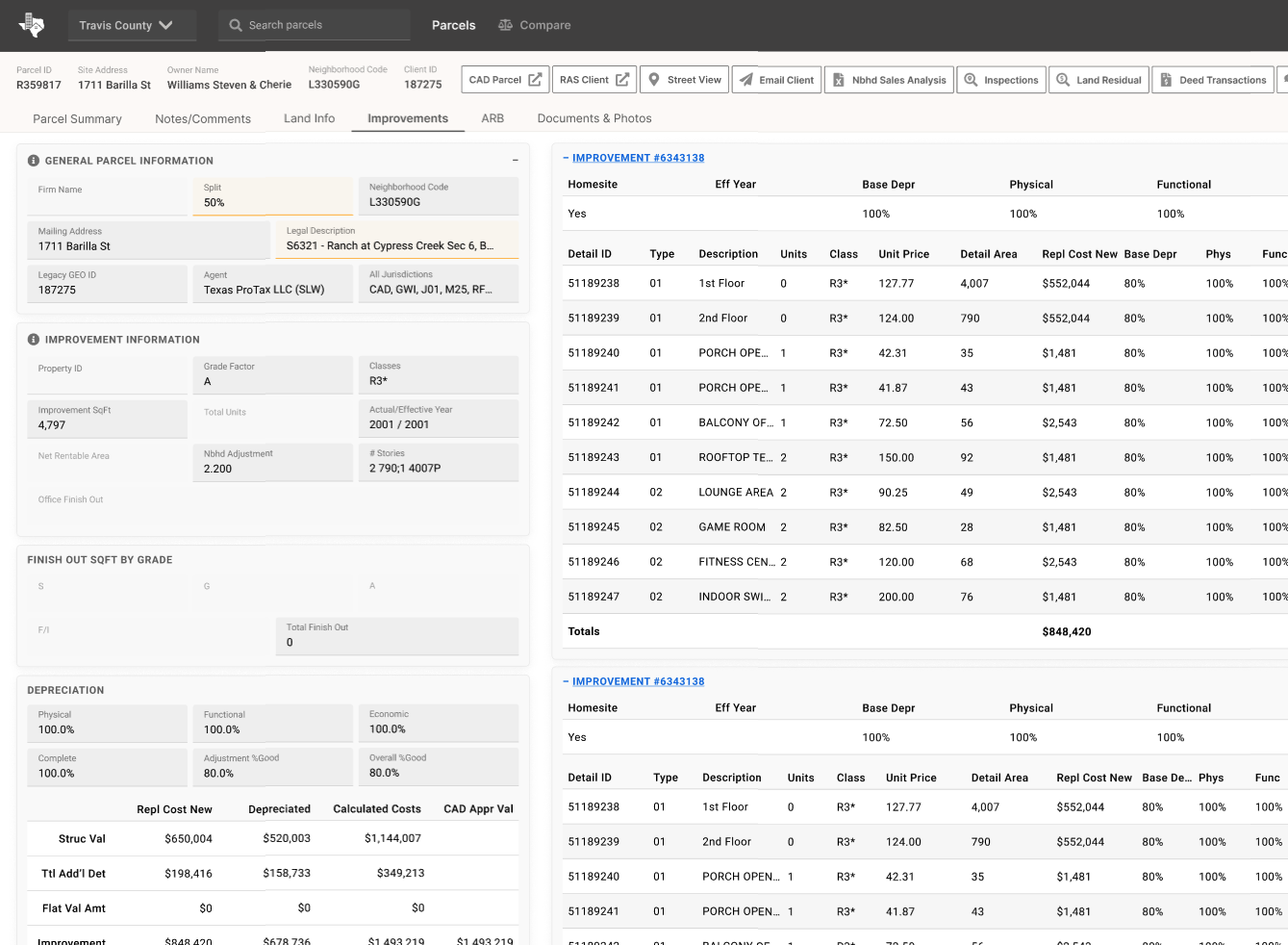 Custom Property Appraisal Tool