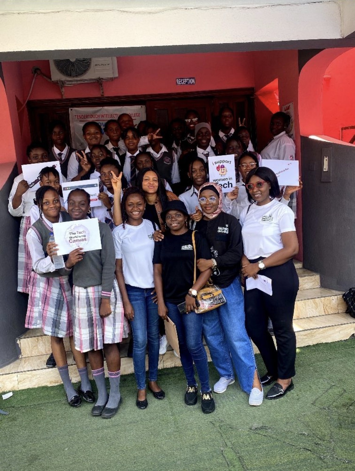 Secondary School Outreach in collaboration with Fellows of Women Techsters Fellowship, 2023