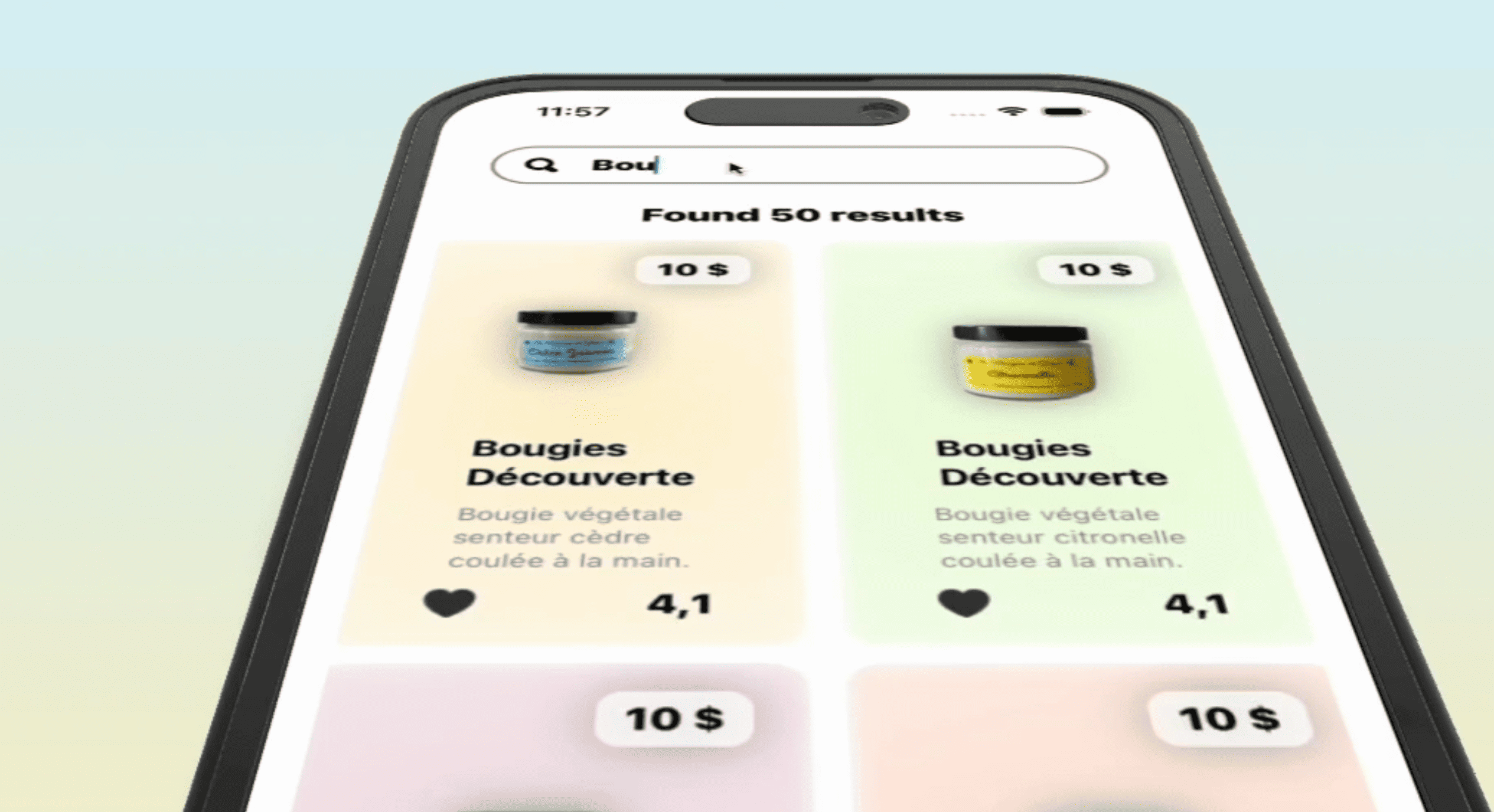 Candle Shop App