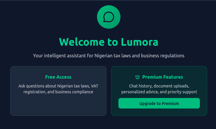 Lumora – AI Tax Compliance Assistant